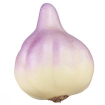 Produkt Dekoracja warzywna czosnkowa żółta fioletowa w siatce Ø4,5cm 12 sztuk