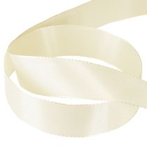 Produkt Wstążka prezentowa i dekoracyjna kremowa tafta 25mm 50m