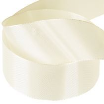 Produkt Wstążka prezentowa i dekoracyjna tafta kremowa 40mm 50m