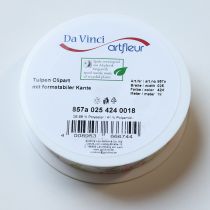 Produkt Wstążka prezentowa z motywem tulipanów, kreatywna na specjalne okazje i do dekoracji sezonowych, szerokość 2,5 cm, długość 18 m