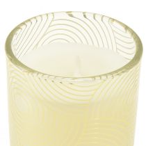 Produkt Zestaw upominkowy zapachowych świec zapachowych do pokoju w szkle o zapachu wanilii
