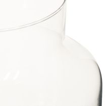 Produkt Wazon szklany okrągły duży, 100% szkło z recyklingu, H20, Ø17 cm