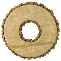 Produkt Naturalny wianek, dekoracja jesienna, żołędzie, wianek na drzwi, wianek ścienny, DIY, Ø30cm