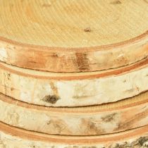 Produkt Krążki drewniane z korą Krążek brzozowy naturalny Ø9-10cm 7 szt