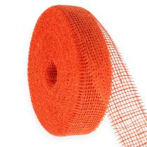 Produkt Pomarańczowa wstążka jutowa, szerokość 5 cm, długość 40 m