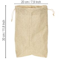 Produkt Worek jutowy 20×10cm wys. 30cm Torba prezentowa