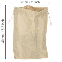 Produkt Worek jutowy 28×10cm wys. 40cm