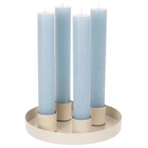 Produkt Magnetyczne świeczniki na grube świece stożkowe (4 cm), 4 sztuki