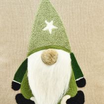 Produkt Poduszka dekoracyjna z poduszką dekoracyjną gnom zielony beż 40×40cm