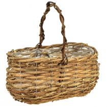 Produkt Kosz do sadzenia z naturalnym uchwytem winorośli 25x14,5x24,5cm