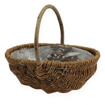 Produkt Kosz na ziemniaki 32/27,5/23,5cm z folią naturalną 3 sztuki