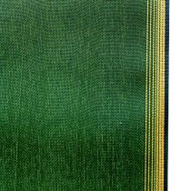 Produkt Wstążka do wianka Moiré 150mm, ciemnozielona