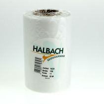 Produkt Biała wstążka do wieńca 150mm 25m