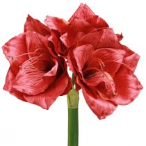 Produkt Sztuczny Amarylis Sztuczne Kwiaty Czerwone Ø18cm D68cm 2szt