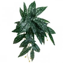 Produkt Sztuczna Begonia Sztuczna Roślina Zielona, Ciemnozielona 42×28cm