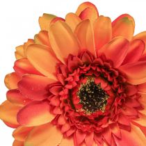Produkt Sztuczny kwiat gerbery, sztuczny kwiat pomarańczy Ø11cm 50cm