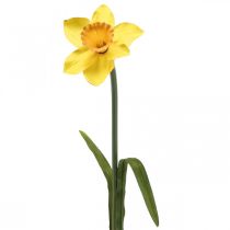 Sztuczny żonkil jedwabny kwiat żółty żonkil 59cm