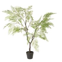 Produkt Sztuczne drzewko z delikatnymi liśćmi, 120 cm