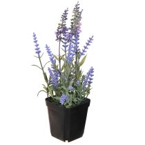 Produkt Sztuczna Lawenda w Doniczce Kwitnące Sztuczne Rośliny 25 cm