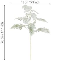 Produkt Sztuczna gałązka starca (starzec), misternie wykonana, 45 cm, 3 sztuki