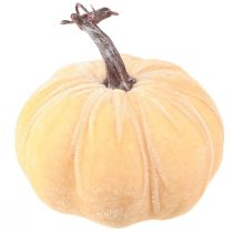Produkt Dekoracja dyniowa jesienna żółta brązowa pomarańczowa Ø13cm W11,5cm 3 szt