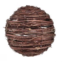 Produkt Kula z winorośli w kolorze naturalnego brązu do dekoracji Ø14cm W14cm
