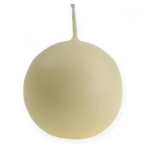 Produkt Świece kulowe 100mm kremowe 6szt