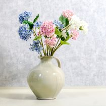 Produkt Sztuczny kwiat hortensji do eleganckich, nowoczesnych wnętrz, 80 cm, 2 sztuki