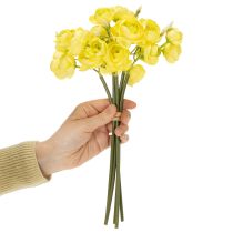 Produkt Sztuczny bukiet jaskrowy do wiosennej dekoracji domu, 32 cm, 5 szt.