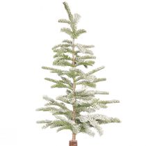 Produkt Sztuczna jodła na blasze Dekoracja zimowa ze śniegiem 35x115cm