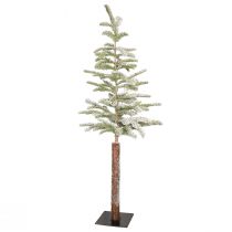 Produkt Sztuczna jodła na blasze Dekoracja zimowa ze śniegiem 35x115cm