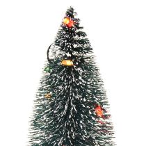 Produkt Choinka świąteczna LED mini sztuczna na baterie 16cm 2szt