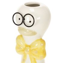 Produkt Figurki z ceramiki w kształcie kaczki z okularami w zestawie, 25 cm, 3 sztuki