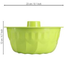 Produkt Metalowa dekoracyjna forma do ciasta Bundt, jabłkowo-zielona, Ø23cm, wys. 12cm