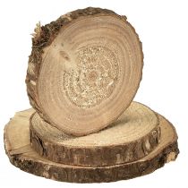 Produkt Miniaturowe drewniane plastry, naturalna dekoracja, Ø3-6 cm, 600 g, rękodzieło DIY