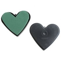 Produkt Materiałowe serce z podstawą 13cm 6 szt