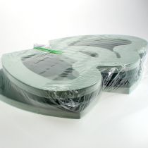 Produkt Duo serce z mokrej pianki kwiatowej 37cm z przyssawką 2 sztuki