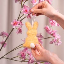 Produkt Zajączek wielkanocny do powieszenia, śliczna wiosenna dekoracja do wnętrz, 13 cm, 3 sztuki