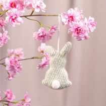 Produkt Zajączek wielkanocny do powieszenia, śliczna wiosenna dekoracja do wnętrz, 13 cm, 3 sztuki