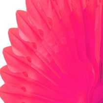 Produkt Dekoracja imprezowa Plaster miodu Papierowy Kwiat Różowy Ø40cm 4szt