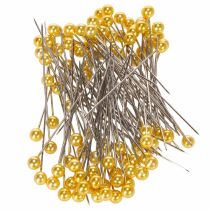 Produkt Igły z główką perłową Ø6mm 65mm złote