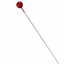 Produkt Szpilki z główką perłową Ø6mm 65mm czerwone
