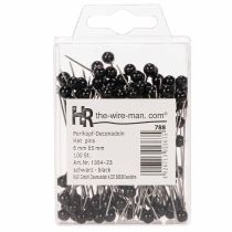 Produkt Szpilki z główką perłową Ø6mm 65mm Czarne