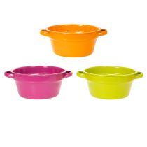 Produkt Doniczka metalowa, oryginalny design do eleganckich wnętrz i stylowej dekoracji, 17 cm, 3 sztuki
