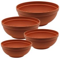 Produkt Miska R plastikowa terakota Ø 13cm - 19cm, 10szt