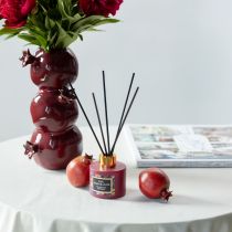 Produkt Dyfuzor zapachowy do pomieszczeń patyczki zapachowe granat szkło 75ml