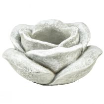 Produkt Różowa ceramiczna dekoracja grobu dekoracja stołu świecznik duży Ø17cm W9cm