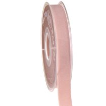 Produkt Wstążka aksamitna różowa wstążka do biżuterii wstążka prezentowa 15mm 7m