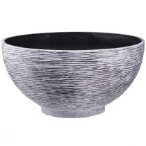 Produkt Miska okrągła miska do sadzenia szara czarna Ø45cm W22,5cm