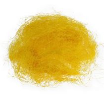 Wiosenna dekoracja, sizal żółty, wełna sizalowa 300g